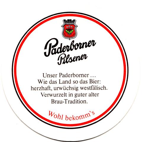 paderborn pb-nw pader pilsener 4b (rund210-unser paderborner)